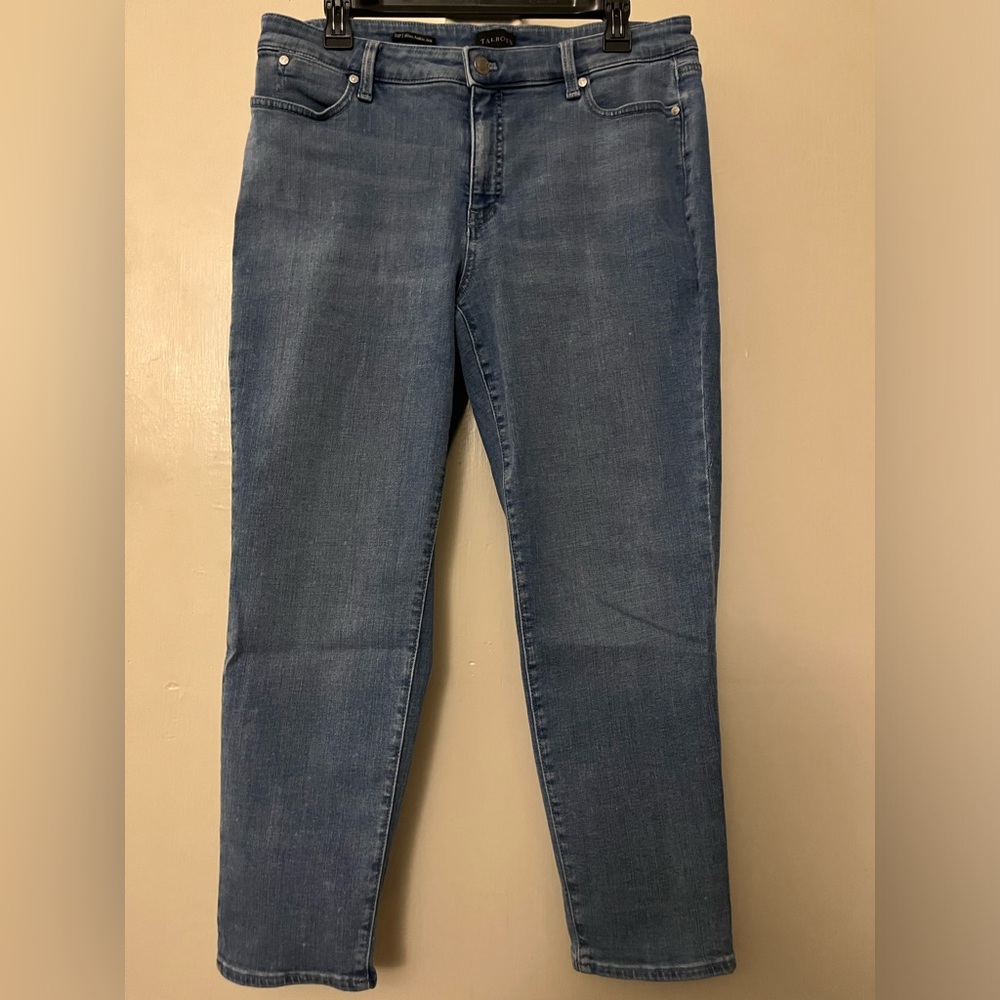Talbots Slim Ankle Jeans - Medium Wash